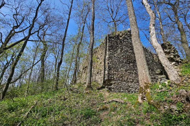 Zřícenina Hradu Nový Herštejn, Czech Republic (Czechia)